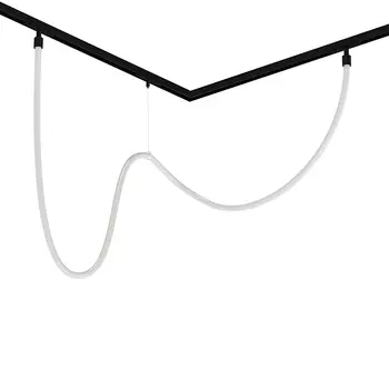 Светодиодный трековый светильник магнитный Arte Lamp Loop 4000К 65 Вт 16 кв.м черный (A4911PL-1WH)