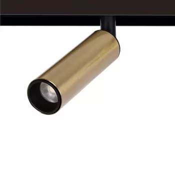 Светодиодный трековый светильник магнитный Arte Lamp Linea 4000К 8 Вт 1 кв.м черный/золото (A4660PL-1AB)