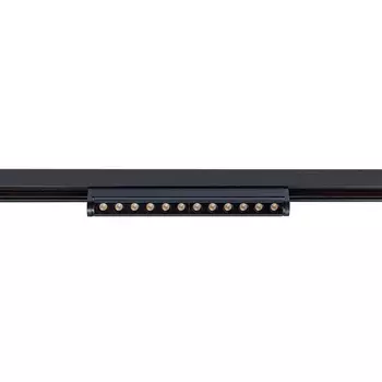 Светодиодный трековый светильник магнитный Arte Lamp Optima 3000К 10 Вт 1 кв.м черный (A7288PL-1BK)
