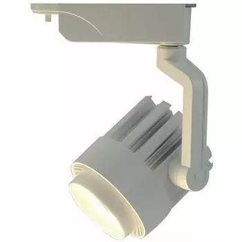 Светодиодный трековый светильник однофазный Arte Lamp Vigile 4000К 30 Вт 1 кв.м белый (A1630PL-1WH)