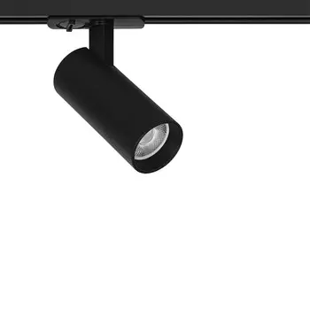 Светодиодный трековый светильник однофазный Arte Lamp Bene 3000К 10 Вт 3 кв.м черный (A1935PL-1BK)