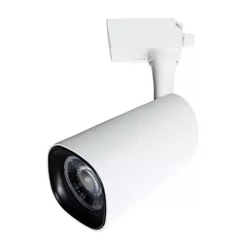 Светодиодный трековый светильник однофазный Arte Lamp Barut 4000К 24 Вт 4 кв.м белый (A4563PL-1WH)