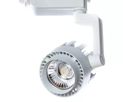Светодиодный трековый светильник однофазный Arte Lamp Vigile 4000К 20 Вт 1 кв.м белый (A1620PL-1WH)