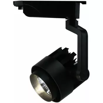 Светодиодный трековый светильник однофазный Arte Lamp Vigile 4000К 20 Вт 1 кв.м черный (A1620PL-1BK)