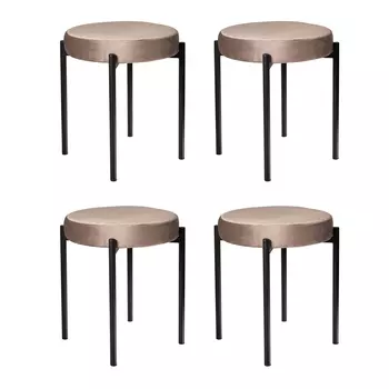 Табурет Bug латте (4 шт.) (FR 0552K)