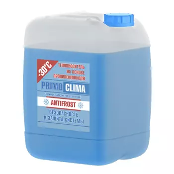 Теплоноситель Primoclima Antifrost -30 °С 20 кг на основе пропиленгликоля