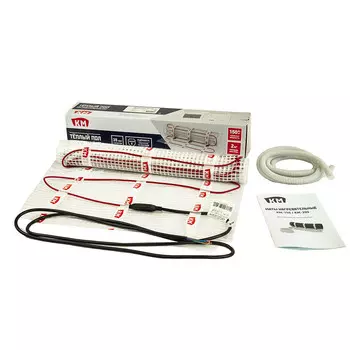 Теплый пол нагревательный мат КМ-150 2 кв.м 150 (300) Вт