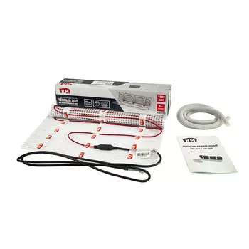 Теплый пол нагревательный мат КМ-150 1 кв.м 150 (150) Вт