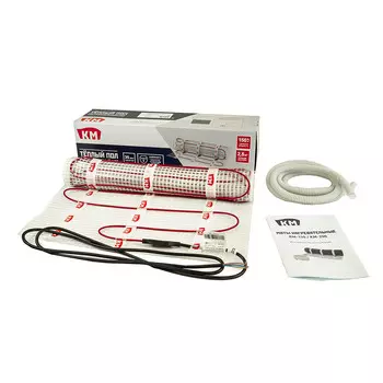 Теплый пол нагревательный мат КМ-150 2,5 кв.м 150 (375) Вт