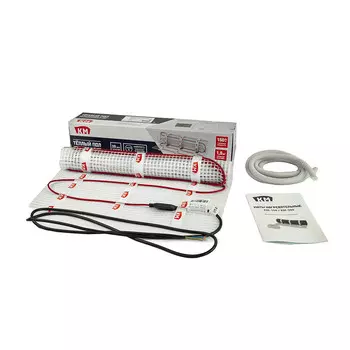 Теплый пол нагревательный мат КМ-150 1,5 кв.м 150 (225) Вт