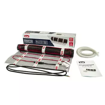 Теплый пол нагревательный мат КМ-200 1 кв.м 200 (200) Вт