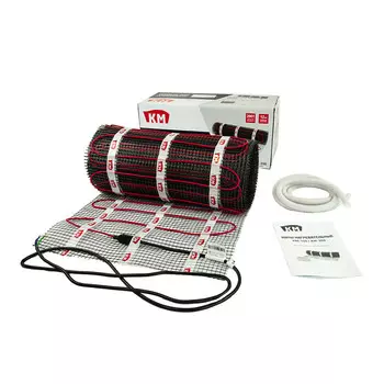 Теплый пол нагревательный мат КМ-200 12 кв.м 200 (2400) Вт