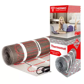 Теплый пол нагревательный мат Thermo Thermomat 10 кв.м 180 (1820) Вт