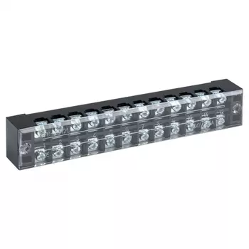 Терминал клеммный EKF PROxima TB-2512 2,5 кв.мм 660 В 25 A 12 клеммных пар (25 шт.)