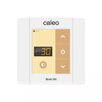 Терморегулятор электронный для теплого пола Caleo 540 белый с таймером