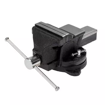 Тиски слесарные Kranz поворотные с наковальней 100 мм (KR-12-5101)