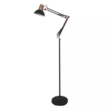 Торшер Camelion Е27 40 Вт черный/медь IP20 (KD-431F C62)
