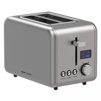 Тостер Krona Digitaler Inox KRTO02 нержавеющая сталь