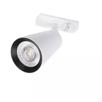 Трековый светильник однофазный Arte Lamp Cintura 35 Вт GU10 1 кв.м белый (A2354PL-1WH)