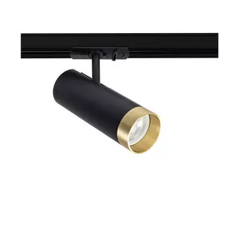 Трековый светильник однофазный Arte Lamp Topic 35 Вт GU10 1 кв.м черный (A2356PL-1BK)