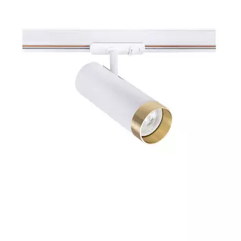 Трековый светильник однофазный Arte Lamp Topic 35 Вт GU10 1 кв.м белый (A2356PL-1WH)