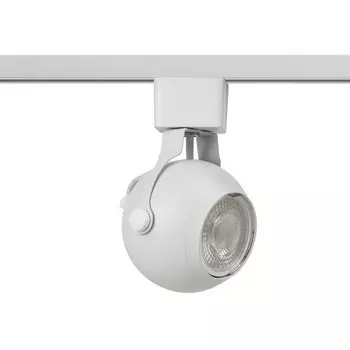 Трековый светильник однофазный Эра TR35-GU10 WH 15 Вт GU10 MR16 1 кв.м белый (Б0053295)