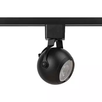 Трековый светильник однофазный Эра TR35-GU10 BK 15 Вт GU10 MR16 1 кв.м черный (Б0053296)