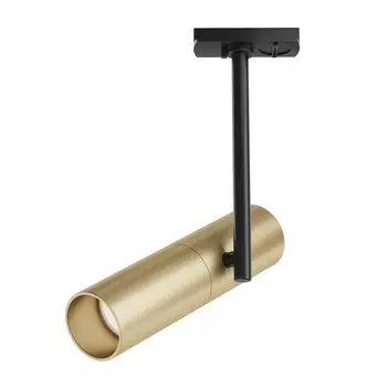 Трековый светильник однофазный Technical Elti 50 Вт GU10 3 кв.м золото/черный (TR005-1-GU10-BG)