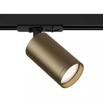 Трековый светильник однофазный Technical Focus S 10 Вт GU10 1,7 кв.м бронза (TR020-1-U-GU10-BBZ)