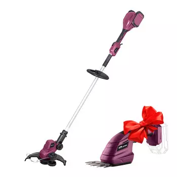 Триммер аккумуляторный КМ АТОМ 36 В Li-Ion 4 Ач 2 АКБ и ЗУ (CGT-181/2 KIT)