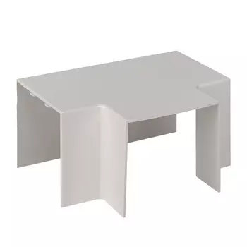 Тройник для кабель-канала EKF 60х60 мм белый (4 шт.) (tchw-60-60x4)