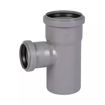 Тройник Ostendorf HTEA d75х50 мм 87° пластиковый для внутренней канализации (113410)