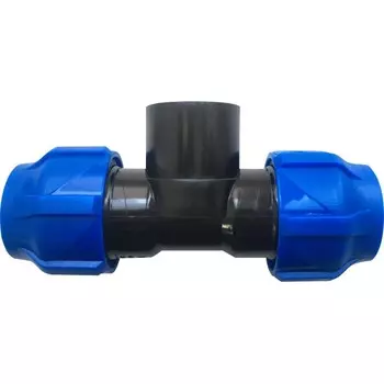 Тройник ПНД Valfex компрессионный переходной 32х32х1 ВР(г)