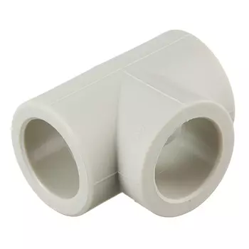 Тройник полипропиленовый FV-Plast 32 х 32 х 32 мм серый (208032)