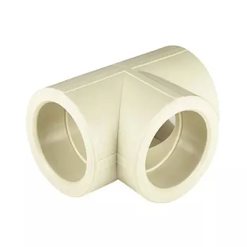 Тройник полипропиленовый Valfex 50 х 50 х 50 мм серый (10111050Г)