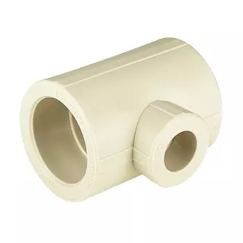 Тройник полипропиленовый Valfex переходный 40 х 20 х 40 мм серый (10402040Г)