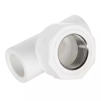 Тройник полипропиленовый Valtec переходный 20 мм х 1/2 ВР(г) х 20 мм (VTp.732.0.02004)