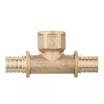 Тройник Stout 20 мм х 1/2 ВР(г) х 20 мм латунный (SFA-0028-002012)