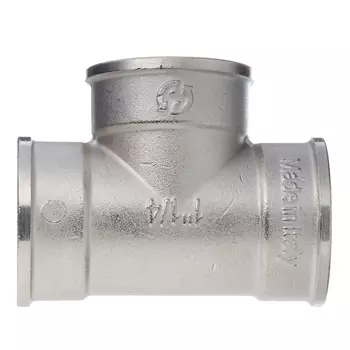 Тройник Stout 1 1/4 ВР(г) х 1 1/4 ВР(г) х 1 1/4 ВР(г) латунный (SFT-0020-000114)