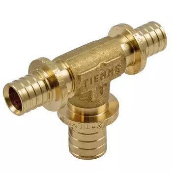 Тройник Tiemme 20 х 20 х 16 мм латунь (1710220)