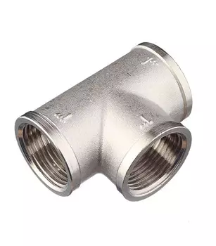 Тройник Valtec 1 ВР(г) х 1 ВР(г) х 1 ВР(г) латунный (VTr.130.N.0006)