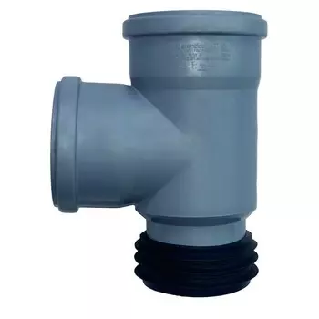Тройник восстановитель раструба Ostendorf HTSA d110 мм 87° пластиковый для внутренней канализации (115740)