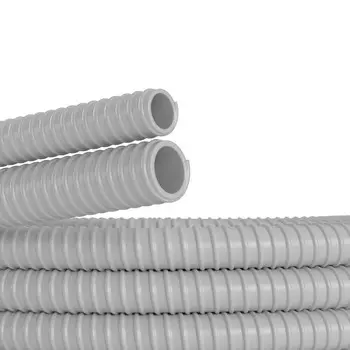 Труба гофрированная ПВХ 12 мм DKC серая (57012)
