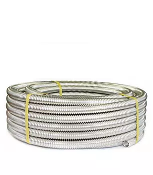 Труба гофрированная Stahlmann IWS 18 мм нержавеющая сталь отожженная под развальцовку (20 м)