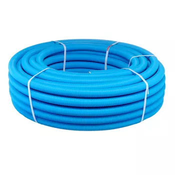 Труба металлопластиковая Henco (50-026MB) 26 мм синяя Standard (50 м)