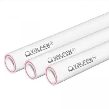 Труба полипропиленовая Valfex армированная стекловолокном 50х2000 мм PN25