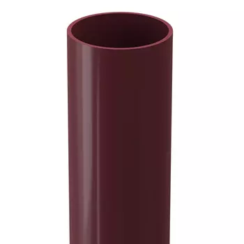 Труба водосточная пластиковая d80 мм 3 м Docke Standard красная RAL 3005