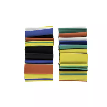 Трубка термоусадочная Duwi ТУТ 4/2-10/5 мм 100 мм 6 цветов (55 шт.)