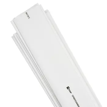 Трубка термоусадочная EKF PROxima ТУТ 25/12,5 мм 1 м белая (50 шт.)