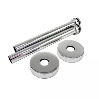 Трубки SR Rubinetterie декоративные 15 мм для радиатора с отражателем хром (A491-1500CE15)